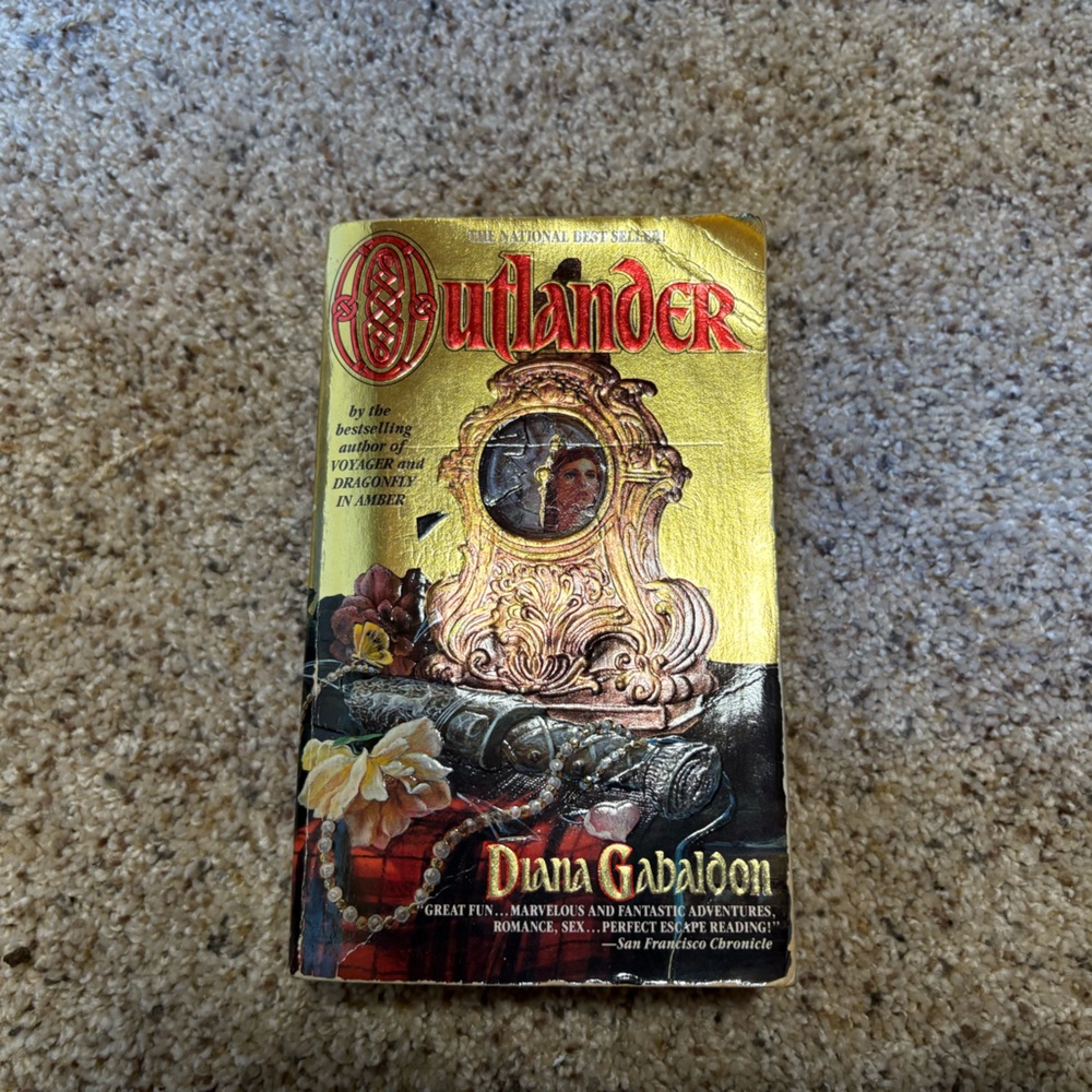 Outlander by Diana Gabaldon paperback